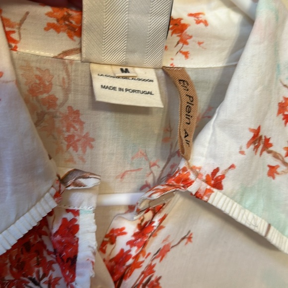 LCDA La Costa Del Algodōn En Plein Air Lingerie Long Floral Dress Size Medium - Picture 5 of 16